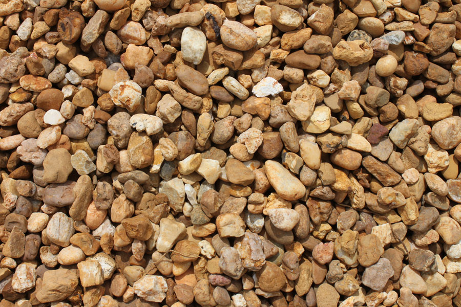 Brown river rock (medium)