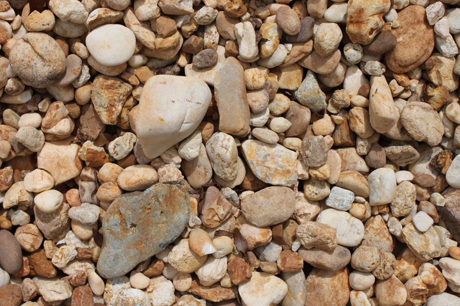 Brown river rock (large)