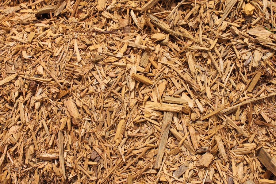 Gold mulch
